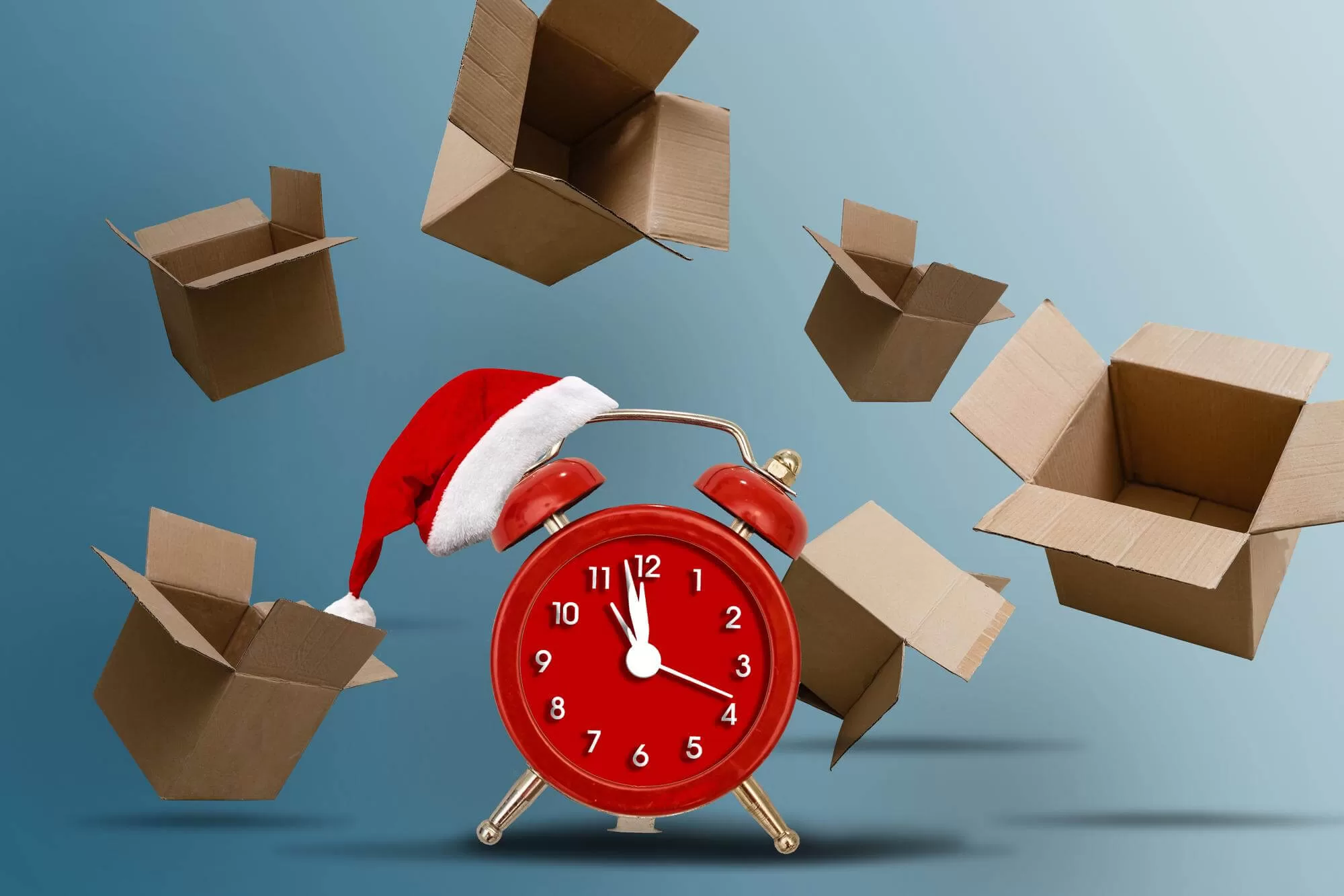 Time of peak season for cross-border shipping