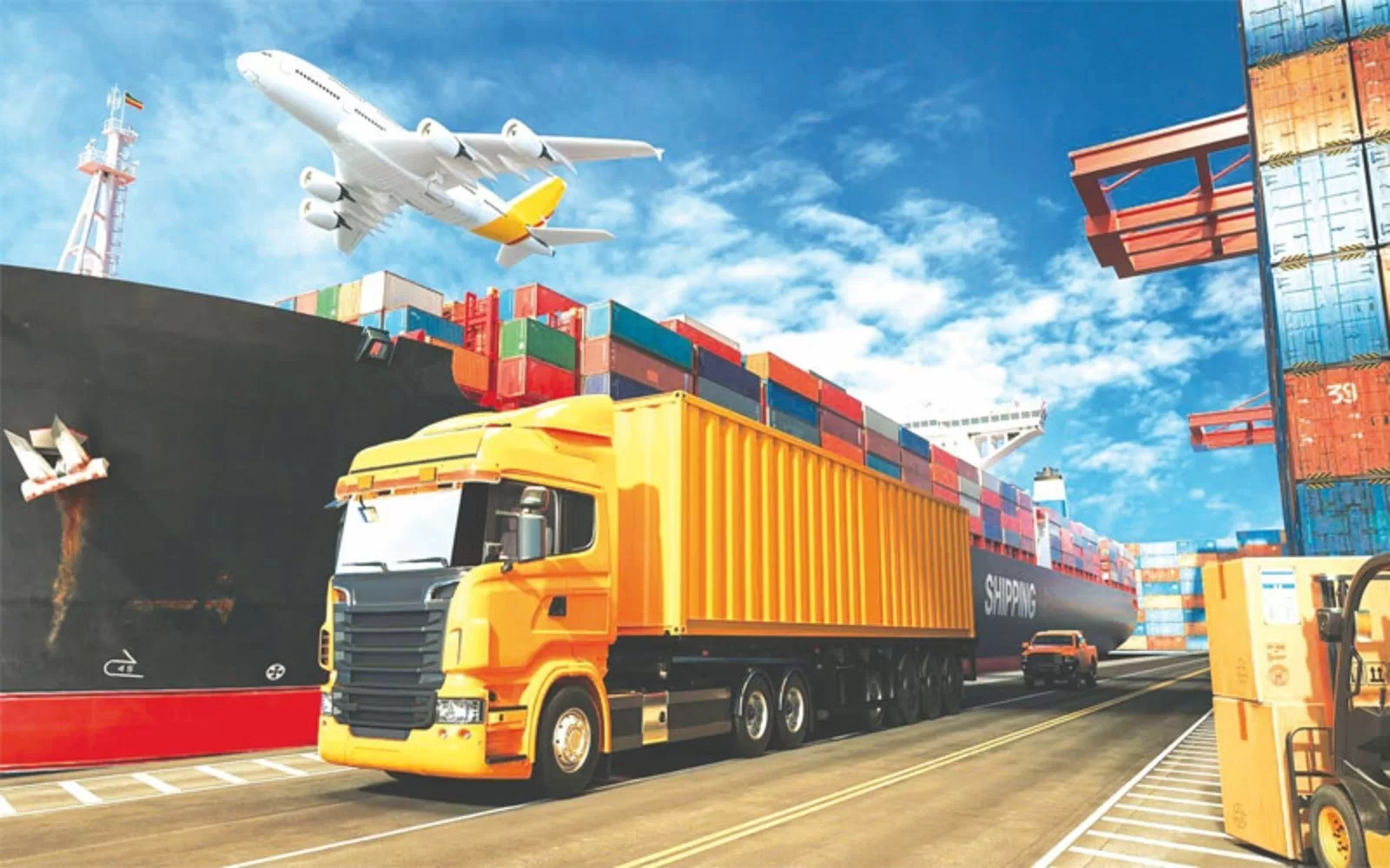 How do freight consolidation services handle cross-border shipments?