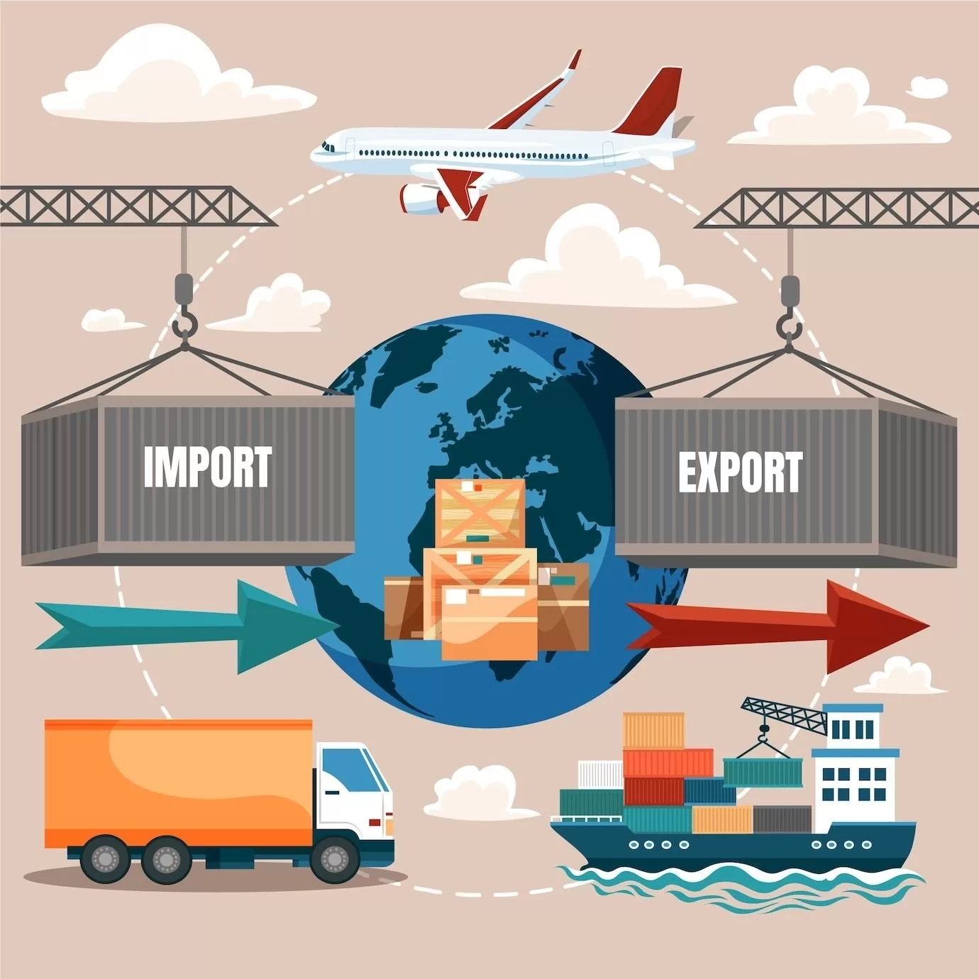 How to shorten international transportation and delivery time in Import/export services?