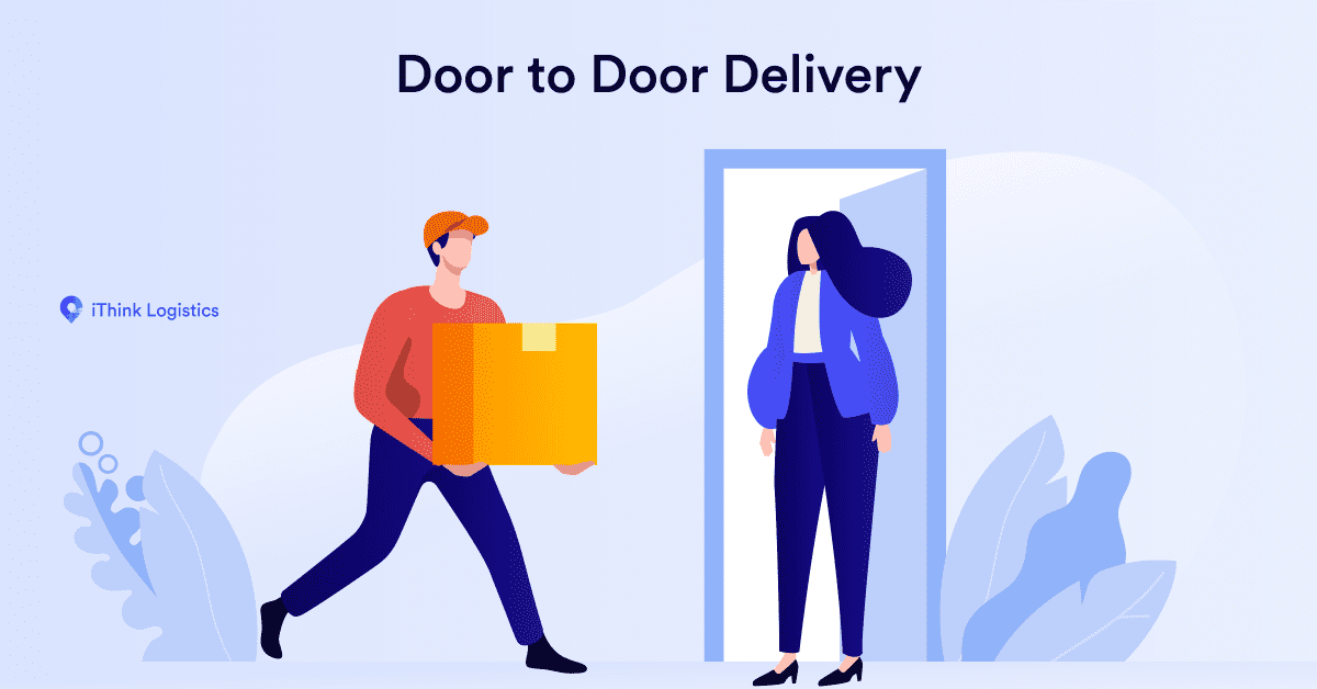 Does international door-to-door delivery include customs clearance?