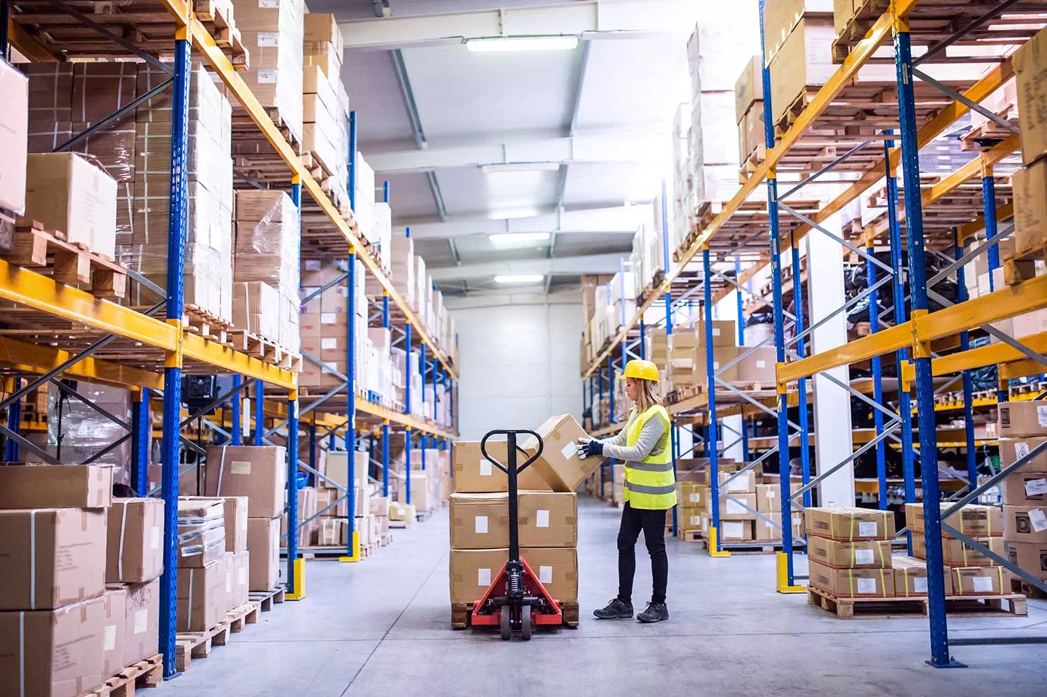 What security measures are in place during warehousing services to ensure cargo protection?
