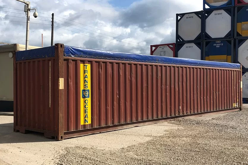 Open Top Containers Full Load Container Shipping