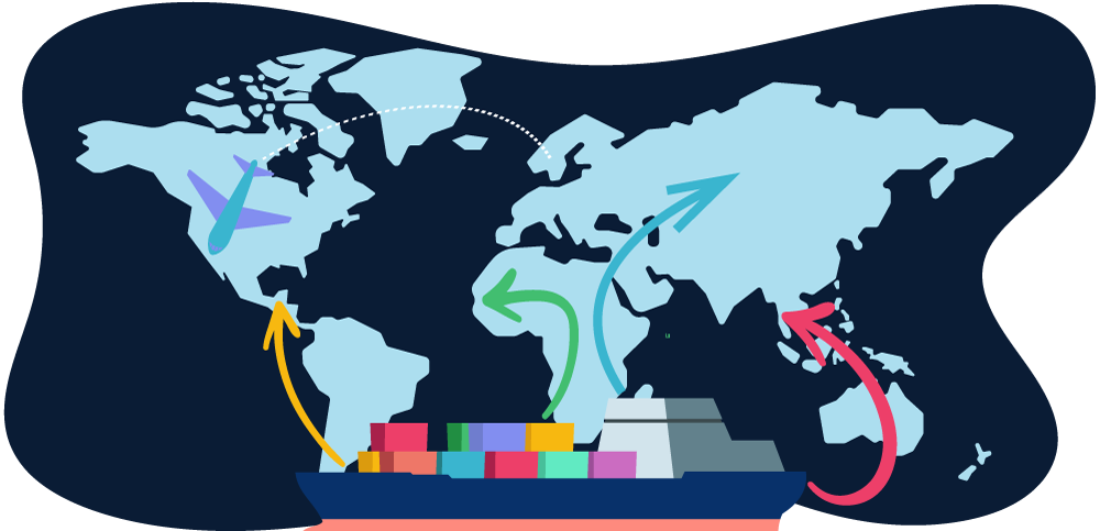 Economic Impact of Door-to-Door Shipping Services on Global Trade
