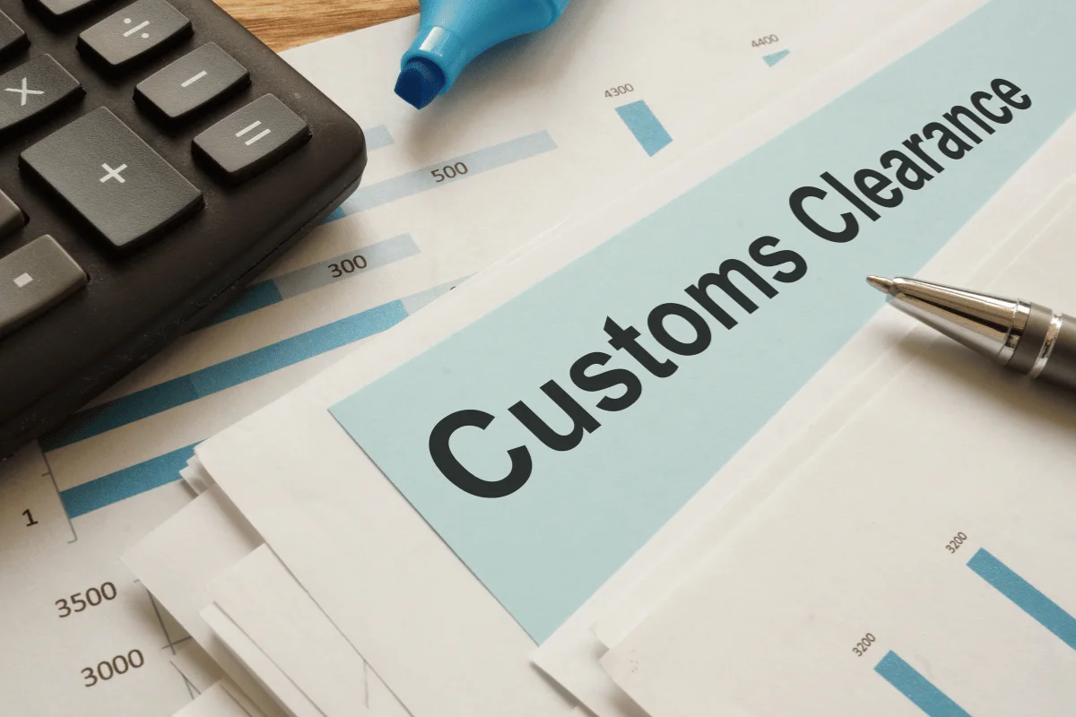 air freight customs clearance 1-6